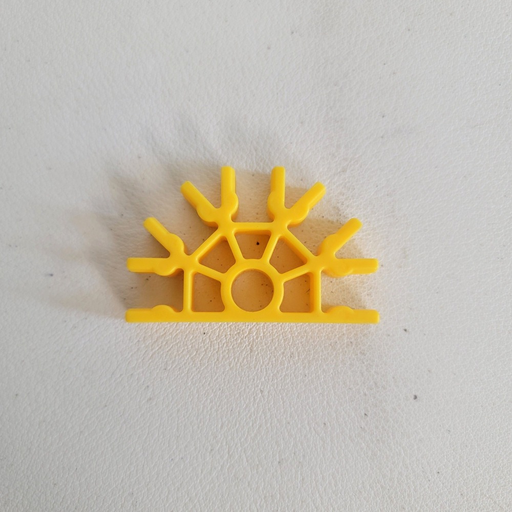 K'Nex Yellow 5-way Connector Replacement Parts Building Toy Knex Part Qty 100